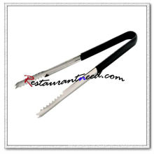 C368 9 Thickened Stainless Steel Ice Tongs With PP Handle
